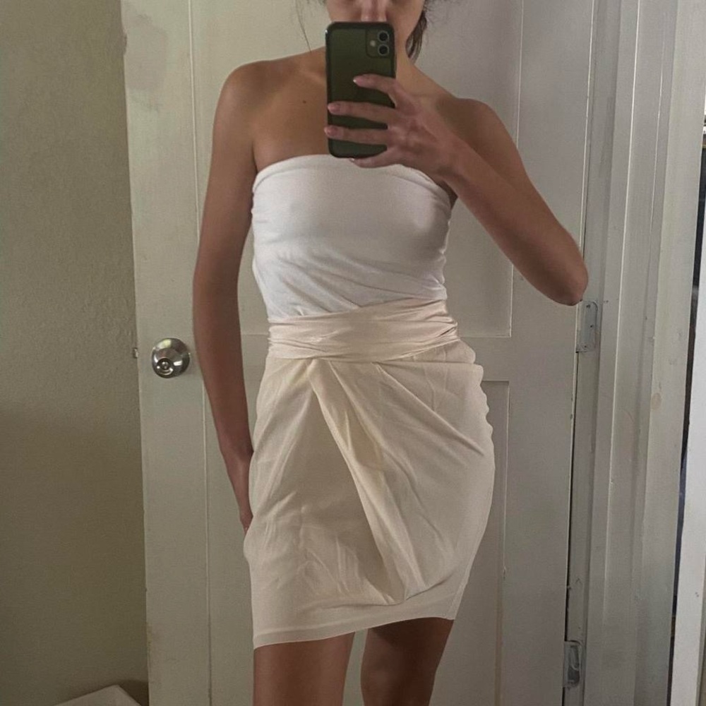 Louis Vuitton Silk Skirt